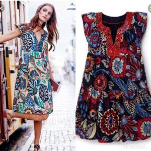 Boden Cotton Dress Sz 12 L